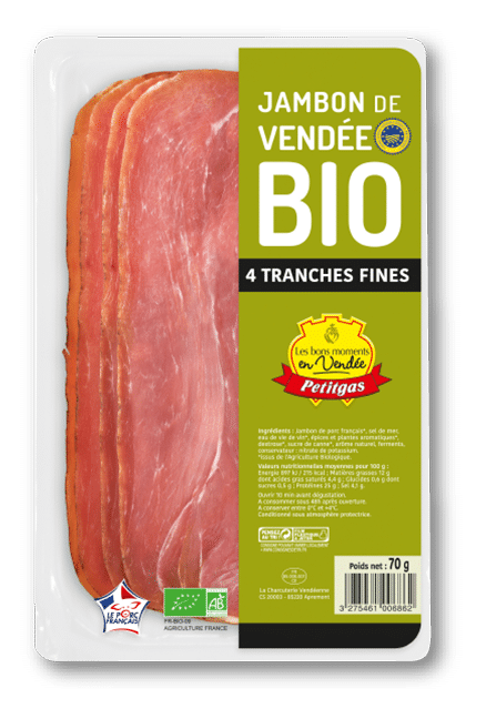 jambon de vendée - charcuterie vendéenne petitgas