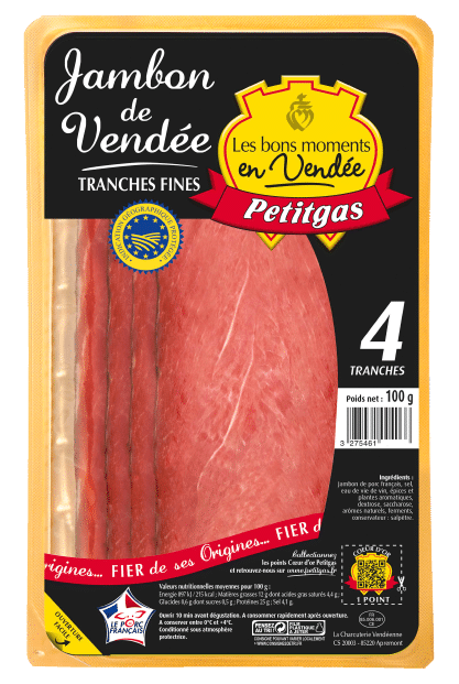 Jambon de Vendée - IGP - Petitgas