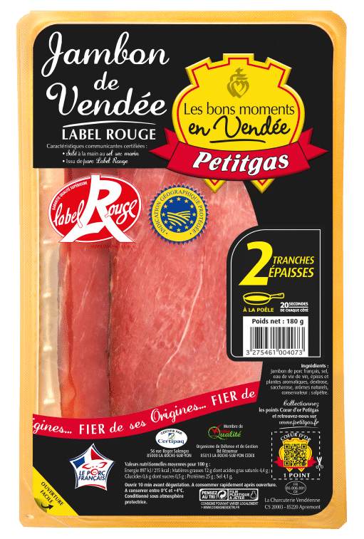 Jambon de Vendée - IGP - Petitgas