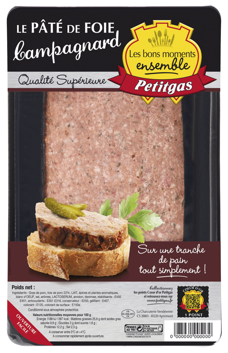 Terrines - pâtés - rillettes - Petitgas