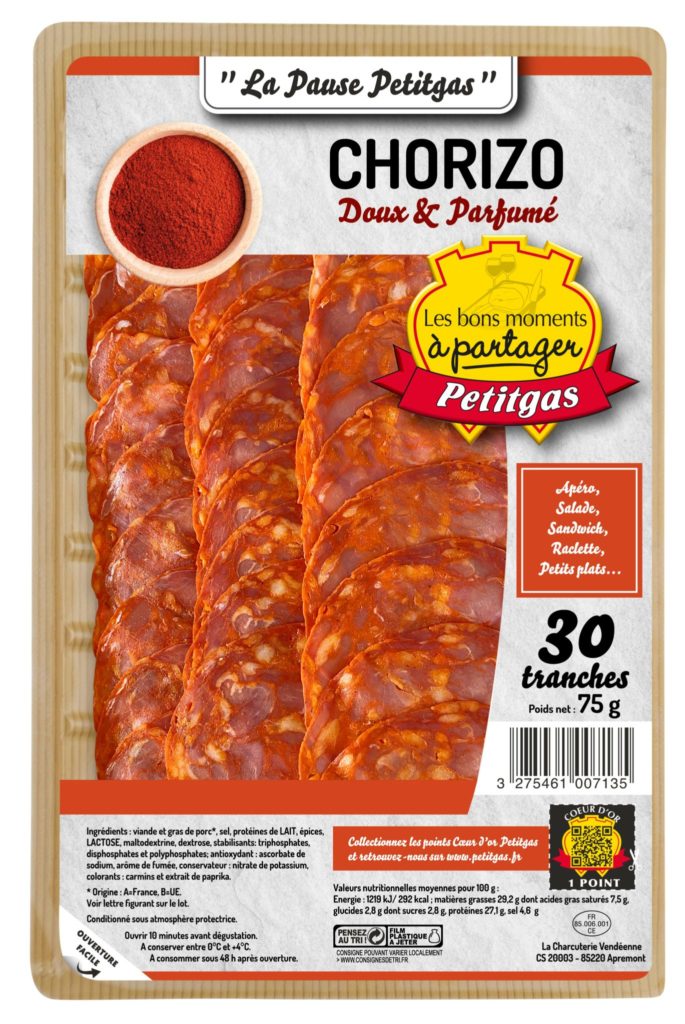 Apéritif - tranche de jambon - Petitgas