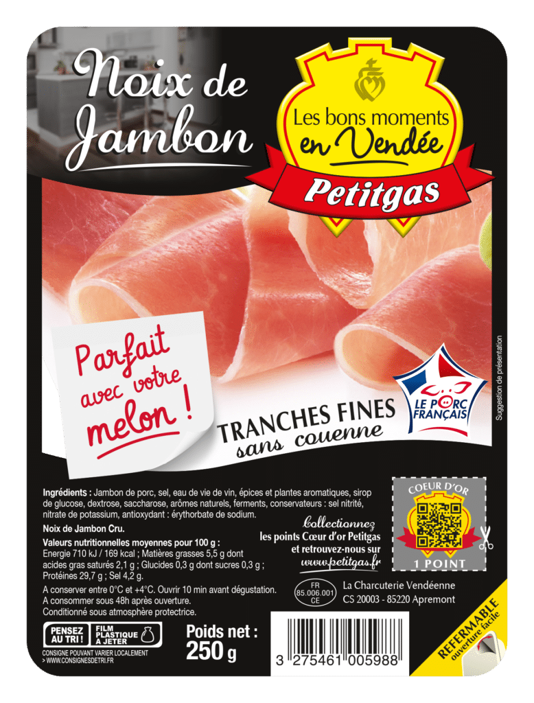 Jambon - Tranche - Petitgas