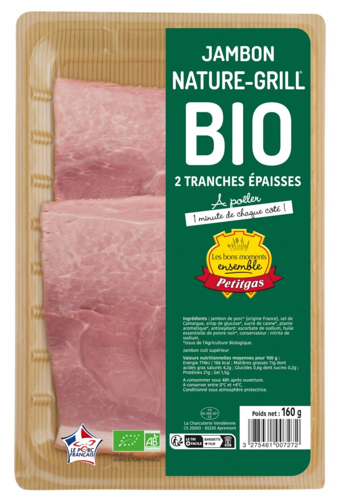 Charcuterie vendéenne petitgas - jambon à poêler