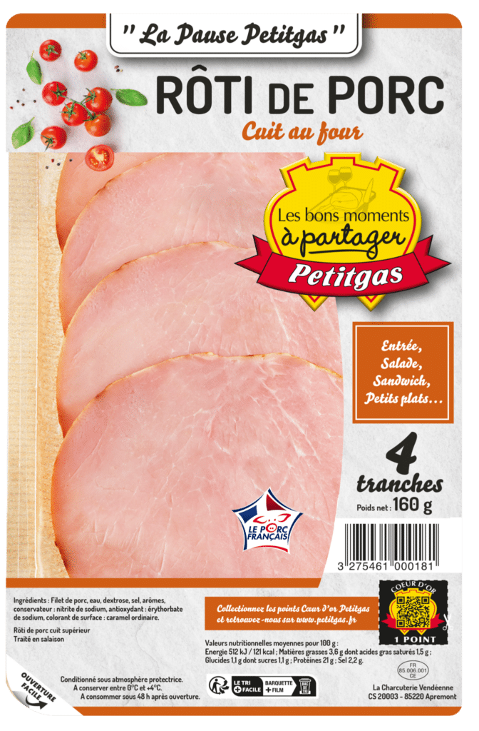 Roti cuit au four 4trs 160g
